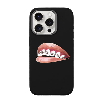 ORTHODONTIST-iPhone 15 Pro Leather Premium Kılıf MagSafe Özellikli