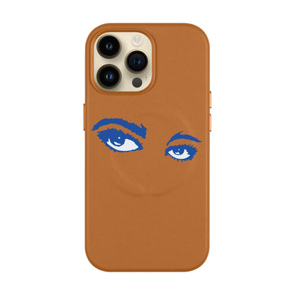 BIRDS EYE VIEW-iPhone 14 Pro Max Leather Kılıf MagSafe Özellikli