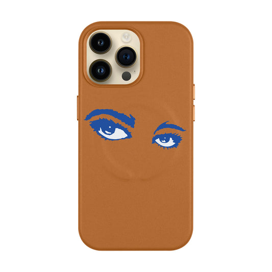 BIRDS EYE VIEW-iPhone 14 Pro Max Leather Kılıf MagSafe Özellikli