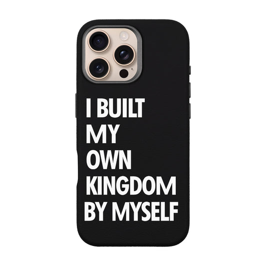 KINGDOM-iPhone 16 Pro Max Leather Premium Kılıf MagSafe Özellikli