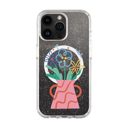 PINK VASE-iPhone 14 Pro Max Shiny Kılıf MagSafe Özellikli