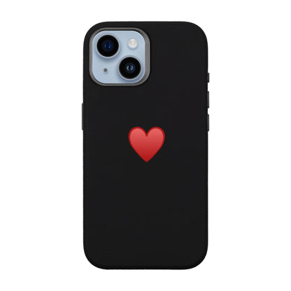 SPREAD HEART-iPhone 14 Leather Premium Kılıf MagSafe Özellikli