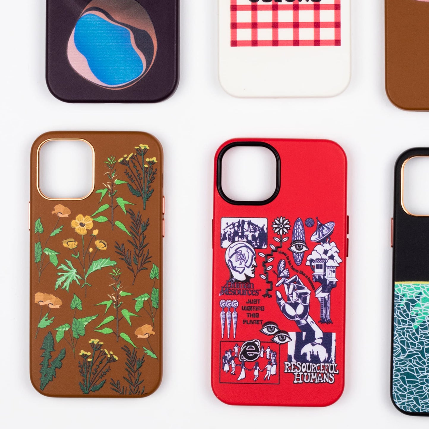 POTHERB-iPhone 12 Mini Leather Kılıf