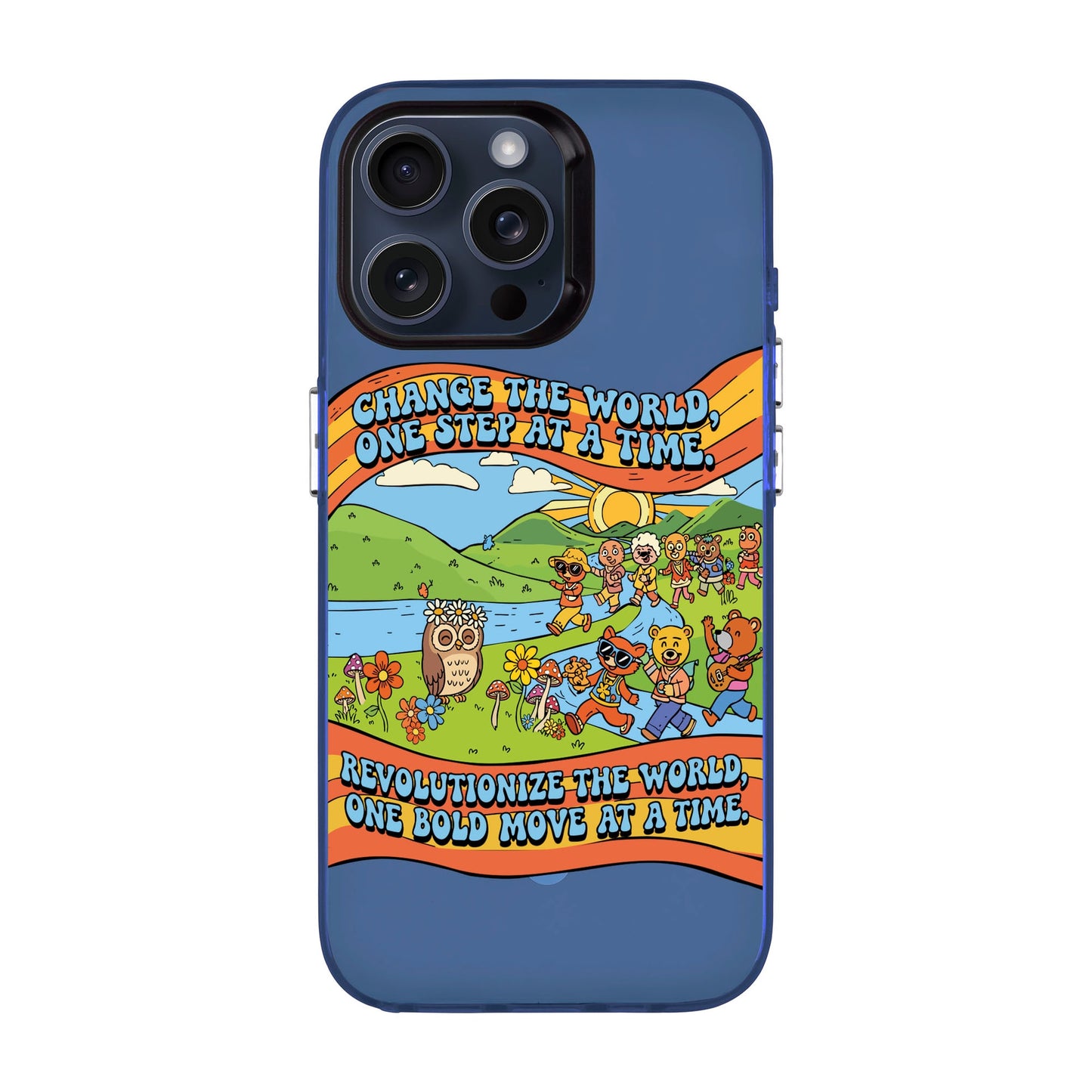 CHANGE THE WORLD-iPhone 15 Pro Max Hold Kılıf MagSafe Özellikli