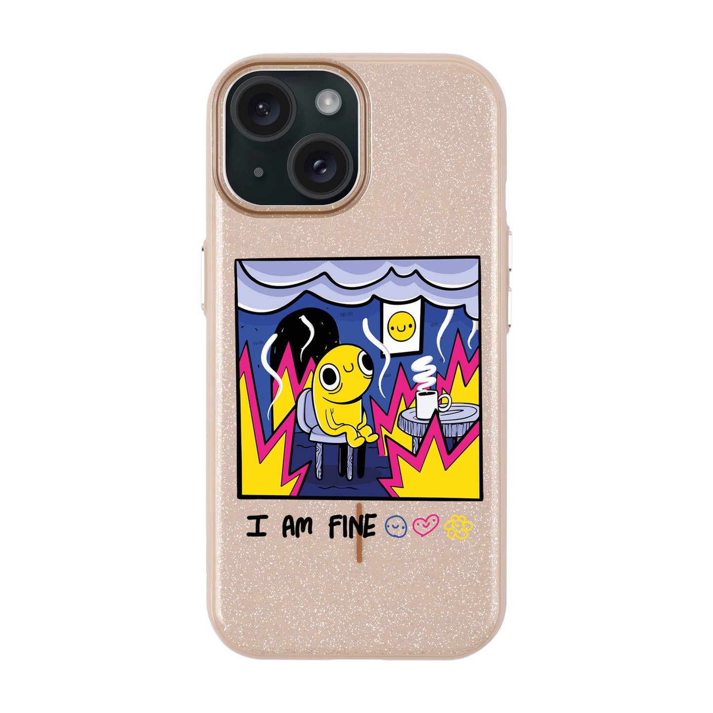 I AM FINE-iPhone 14 Radiant Kılıf MagSafe Özellikli