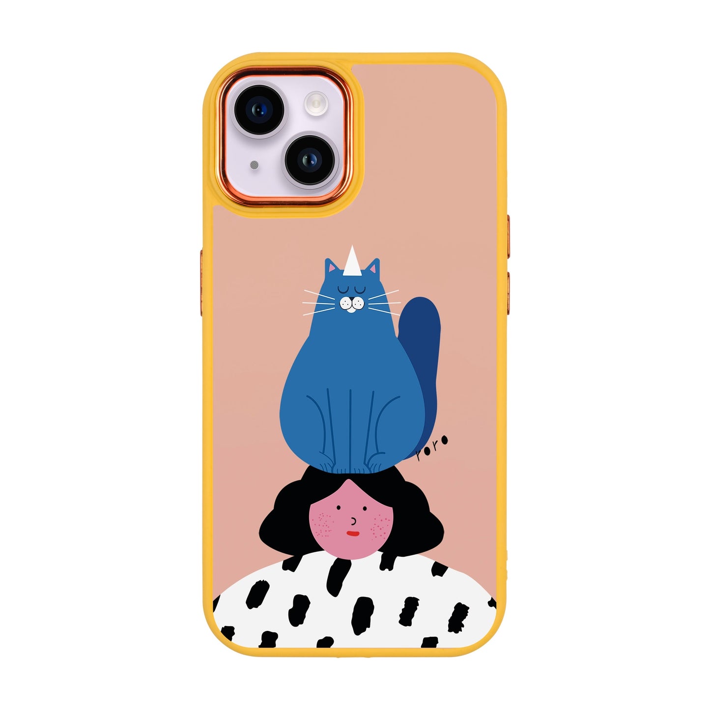 NAUGHTY CAT-iPhone 14 Plus Proof Kılıf