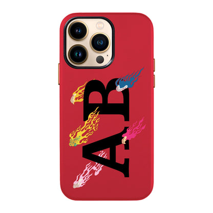 SHOOTİNG STAR KİŞİSELLEŞTİRİLMİŞ-iPhone 13 Pro Max Leather Kılıf