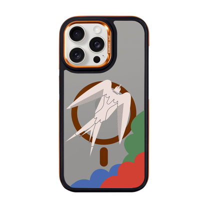 L’OISEAU LIBRE-iPhone 15 Pro Max Dark Kılıf MagSafe Özellikli