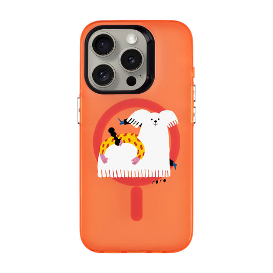 FANCY DOG-iPhone 15 Pro Hold Kılıf MagSafe Özellikli