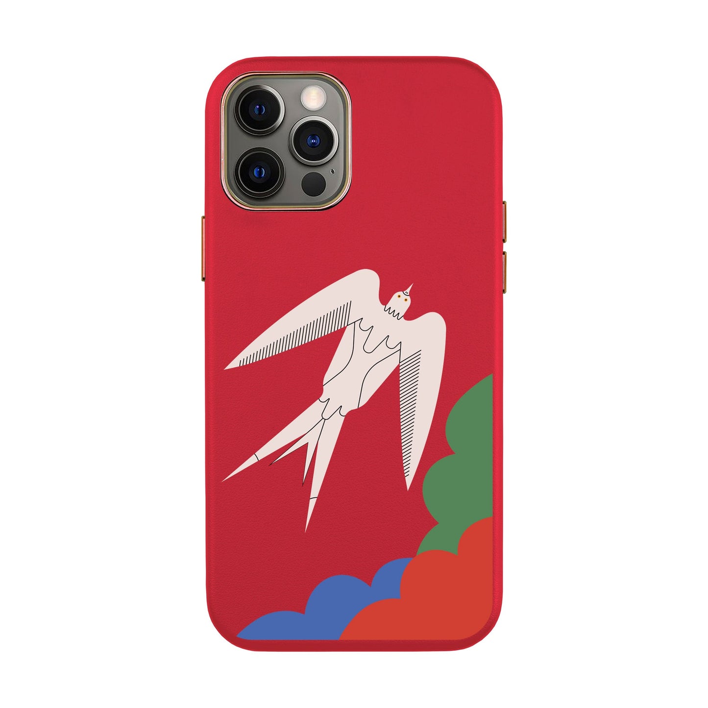 L’OISEAU LIBRE-iPhone 7 Plus / 8 Plus Leather Kılıf
