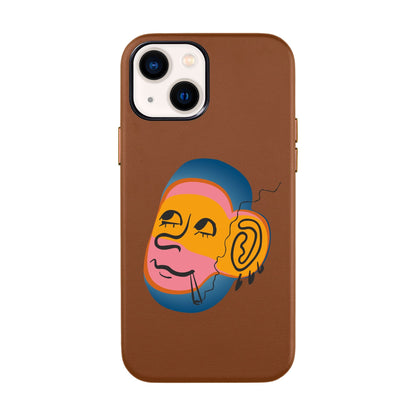 CLIMBING-iPhone 14 Leather Kılıf
