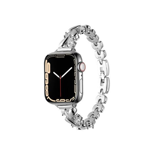 Apple Watch Jewel Kordon-Gümüş