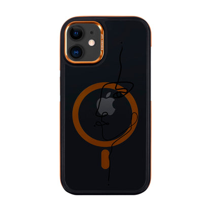 FACE-iPhone 11 Dark Kılıf MagSafe Özellikli