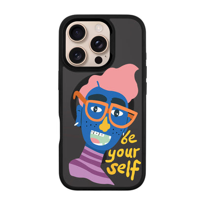 BE YOUR SELF-iPhone 16 Pro Rise Kılıf MagSafe Özellikli