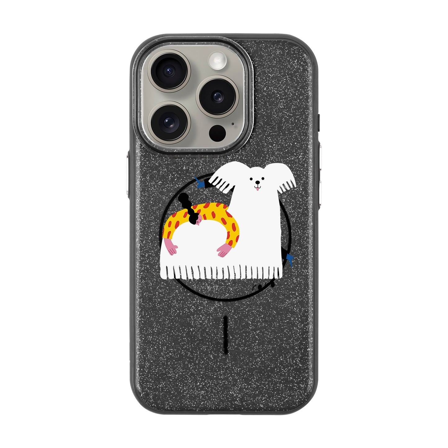 FANCY DOG-iPhone 15 Pro Radiant Kılıf MagSafe Özellikli