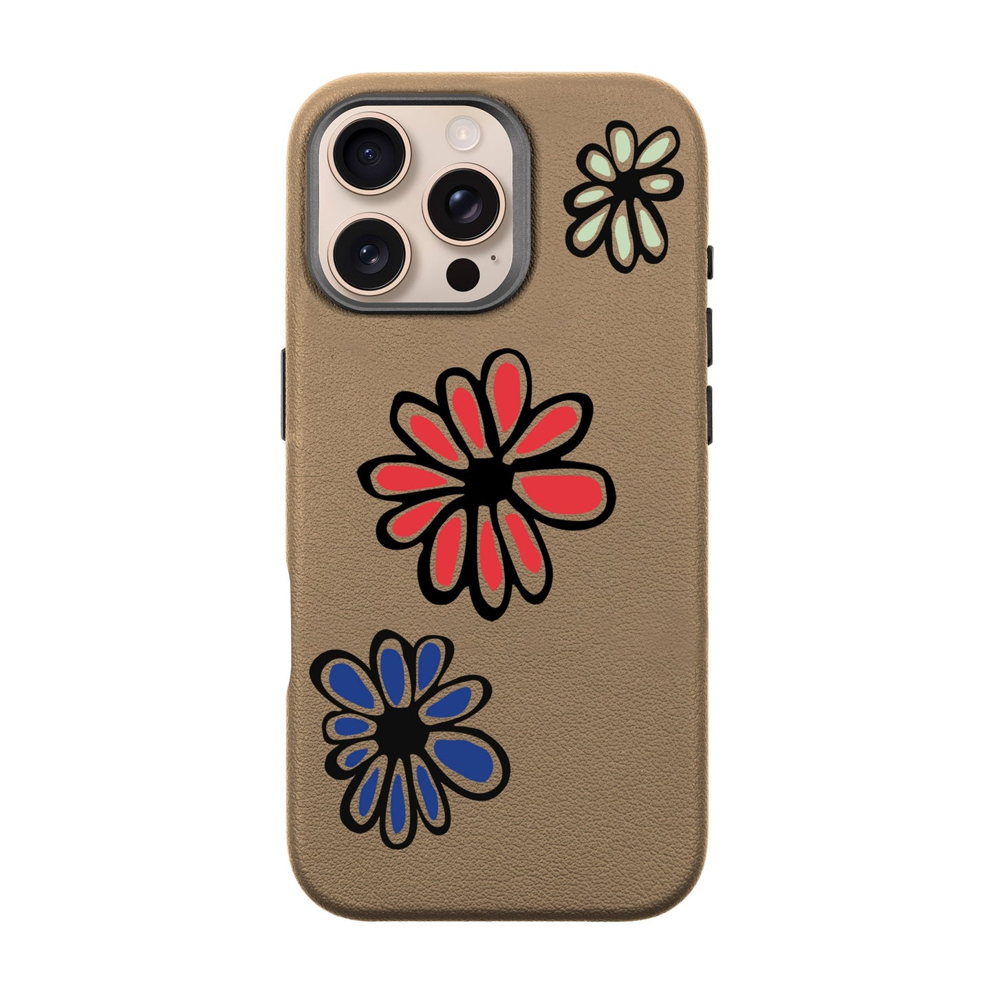 FLORIST-iPhone 16 Pro Max Leather Premium Kılıf MagSafe Özellikli