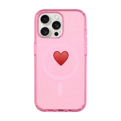 SPREAD HEART-iPhone 15 Pro Max Shiny Kılıf MagSafe Özellikli