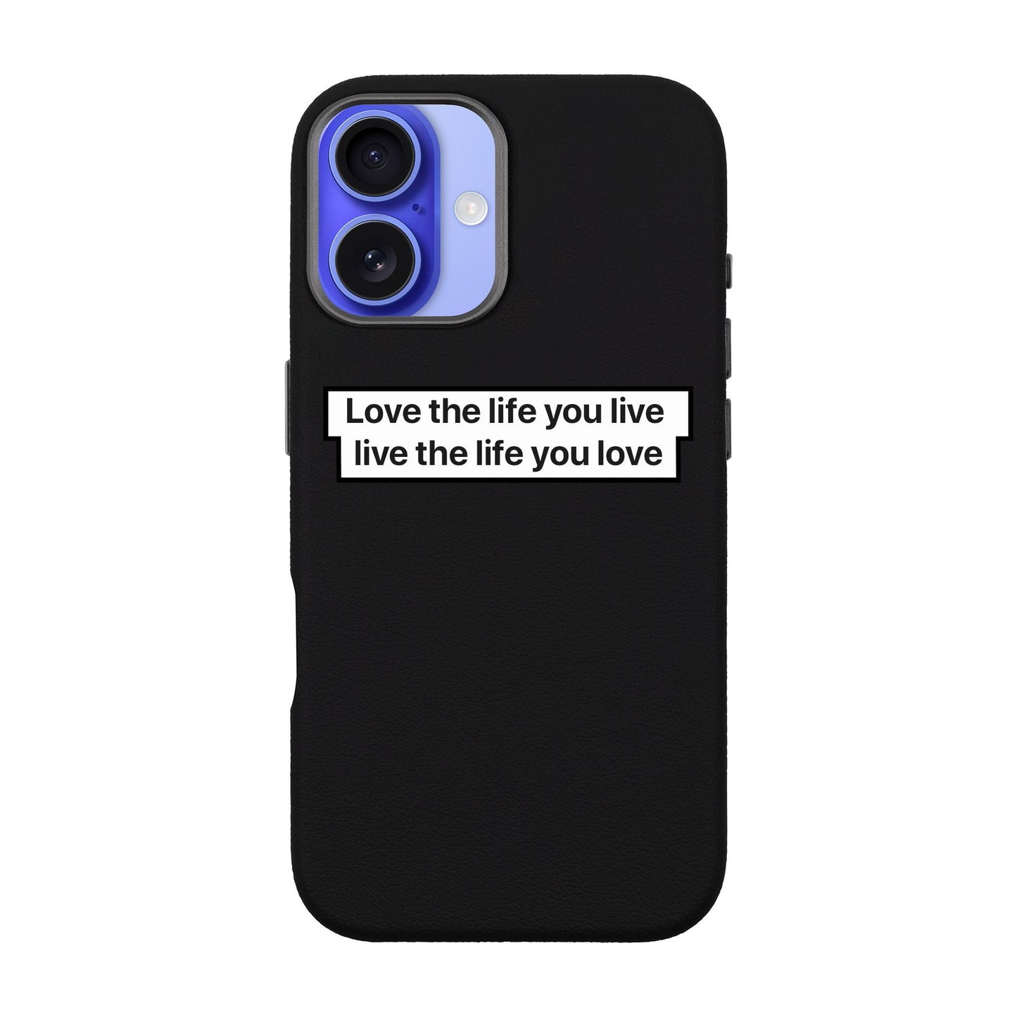 LOVE THE LIFE-iPhone 16 Plus Leather Premium Kılıf MagSafe Özellikli