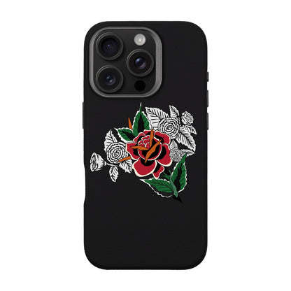 DRY ROSE-iPhone 16 Pro Leather Premium Kılıf MagSafe Özellikli
