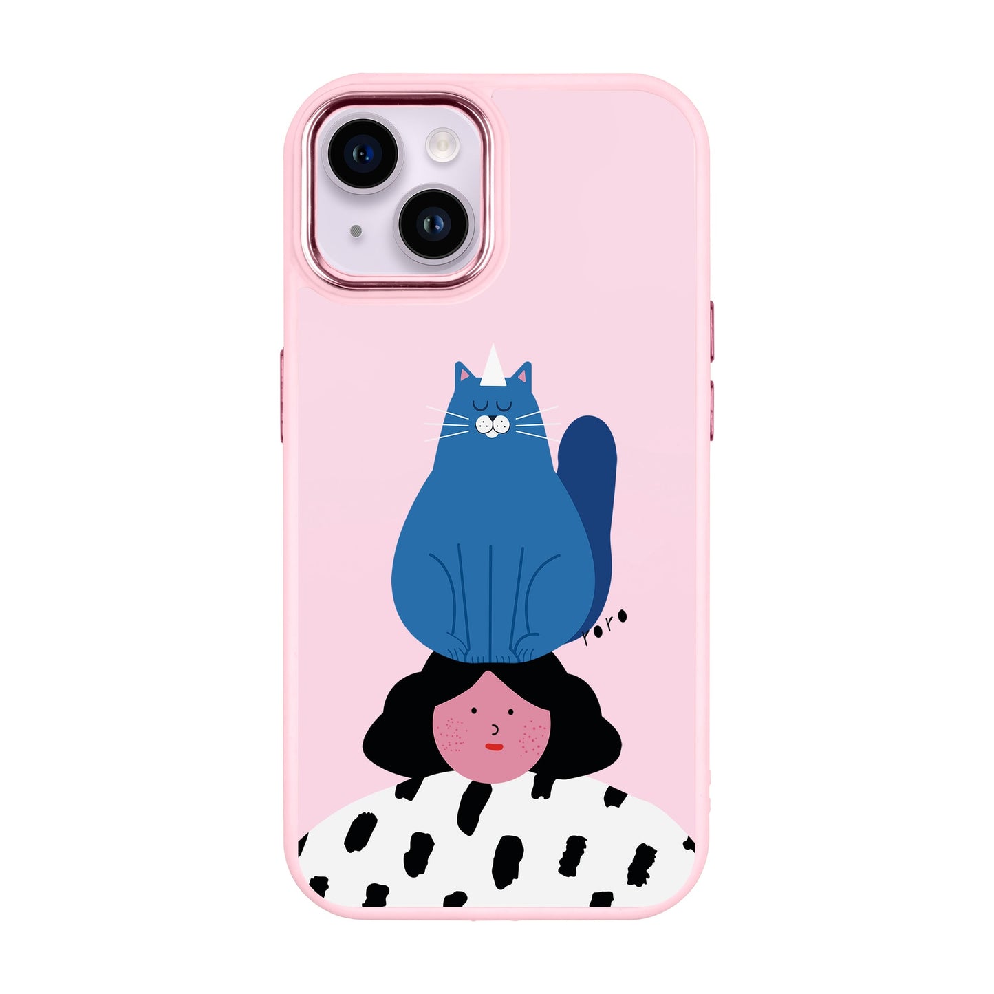 NAUGHTY CAT-iPhone 14 Plus Proof Kılıf