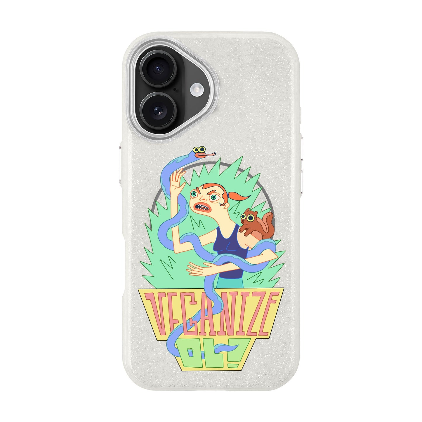 VEGANİZE-iPhone 16 Radiant Kılıf MagSafe Özellikli