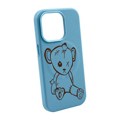 BABY BEAR-Leather Kılıf MagSafe Özellikli - iPhone 13