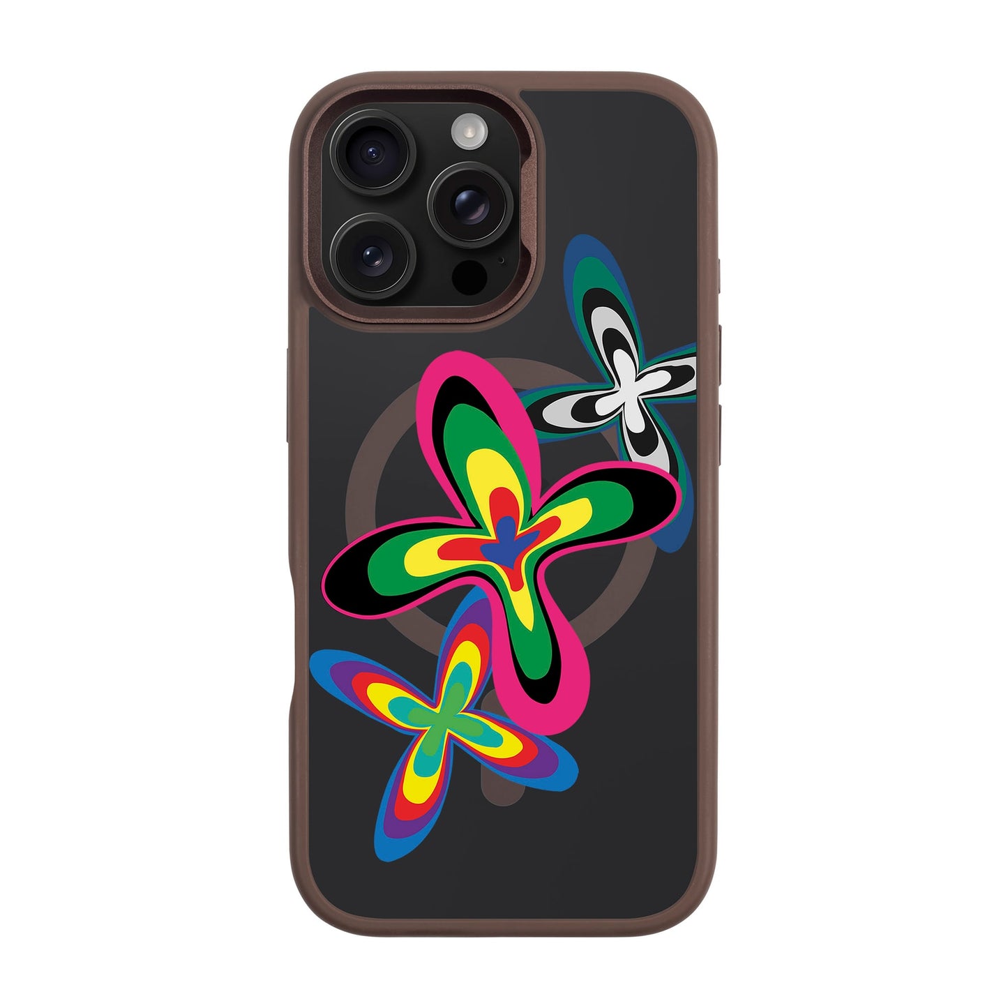 COLOR FLOWER-iPhone 16 Pro Max Rise Kılıf MagSafe Özellikli