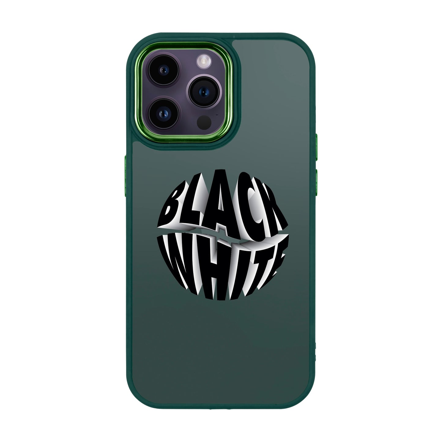 BLACK WHITE-iPhone 14 Pro Max Proof Kılıf