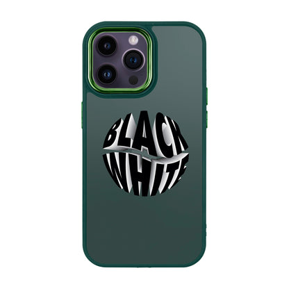 BLACK WHITE-iPhone 14 Pro Max Proof Kılıf