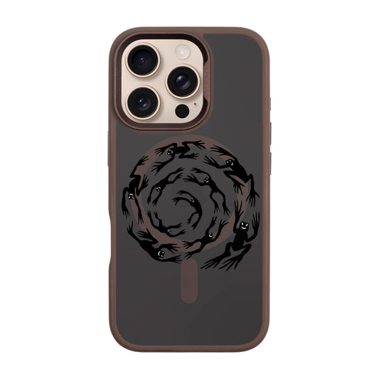 SWIRLING FROGS-iPhone 16 Pro Rise Kılıf MagSafe Özellikli