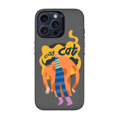 CRAZY CAT-iPhone 15 Pro Max Hold Kılıf MagSafe Özellikli