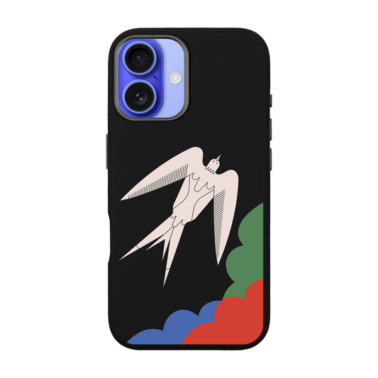 L’OISEAU LIBRE-iPhone 16 Plus Leather Premium Kılıf MagSafe Özellikli