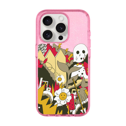 EVERYTHING IS BURNING-Shiny Kılıf MagSafe Özellikli - iPhone 15 Pro