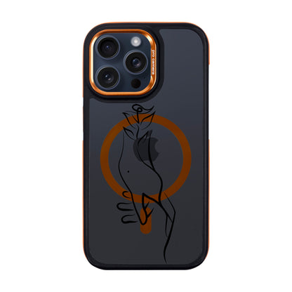 TOUCH-iPhone 15 Pro Max Dark Kılıf MagSafe Özellikli