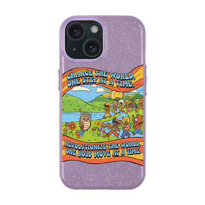 CHANGE THE WORLD-iPhone 15 Radiant Kılıf MagSafe Özellikli