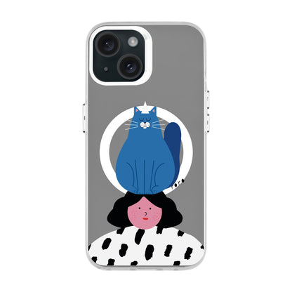 NAUGHTY CAT-iPhone 13 Hold Kılıf MagSafe Özellikli