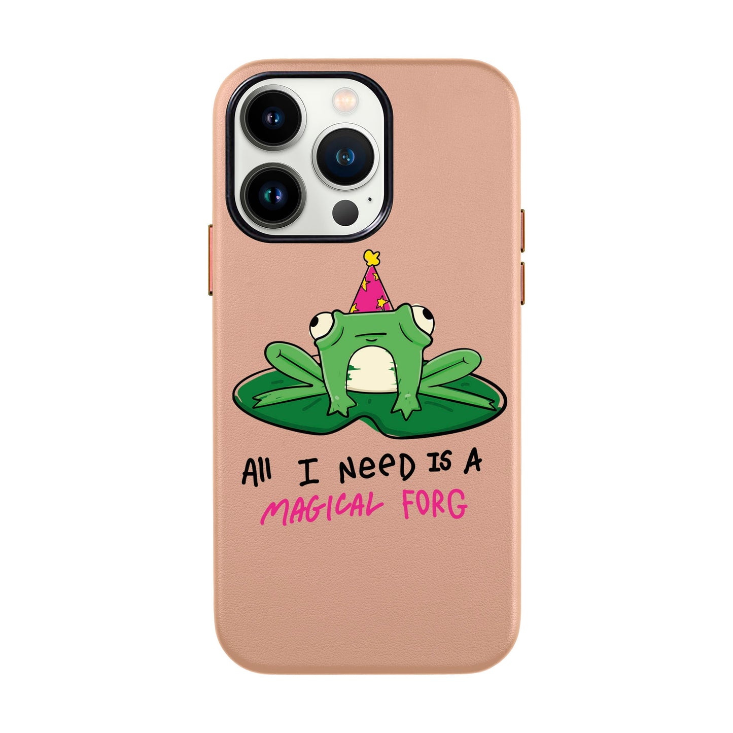 FORG-iPhone 13 Pro Max Leather Kılıf