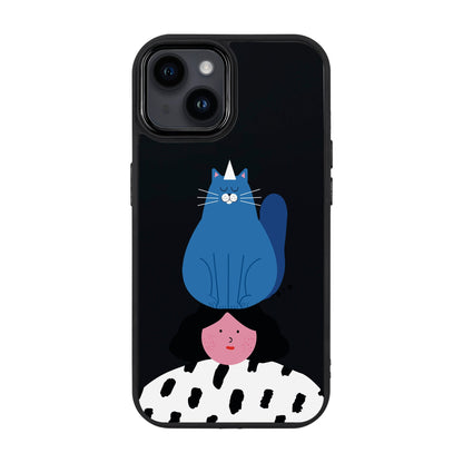 NAUGHTY CAT-iPhone 14 Plus Proof Kılıf