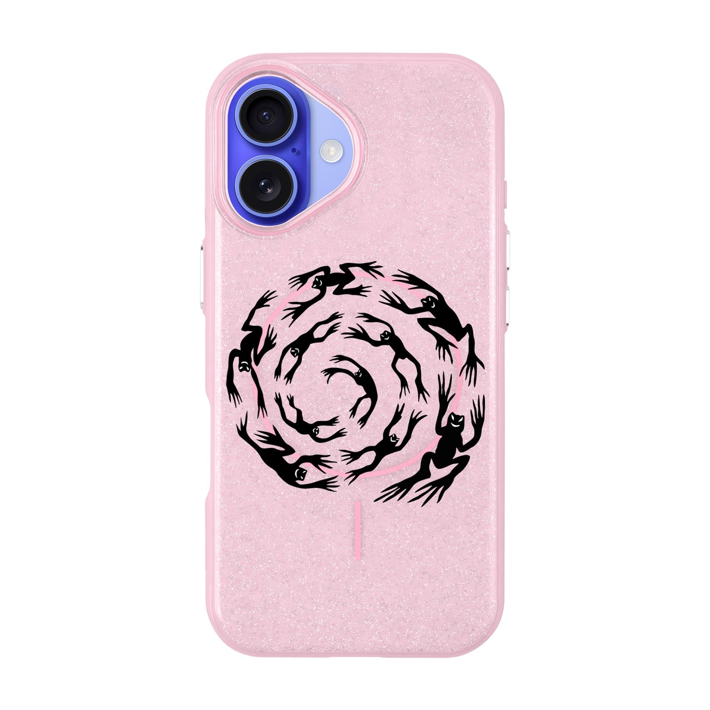 SWIRLING FROGS-iPhone 16 Radiant Kılıf MagSafe Özellikli