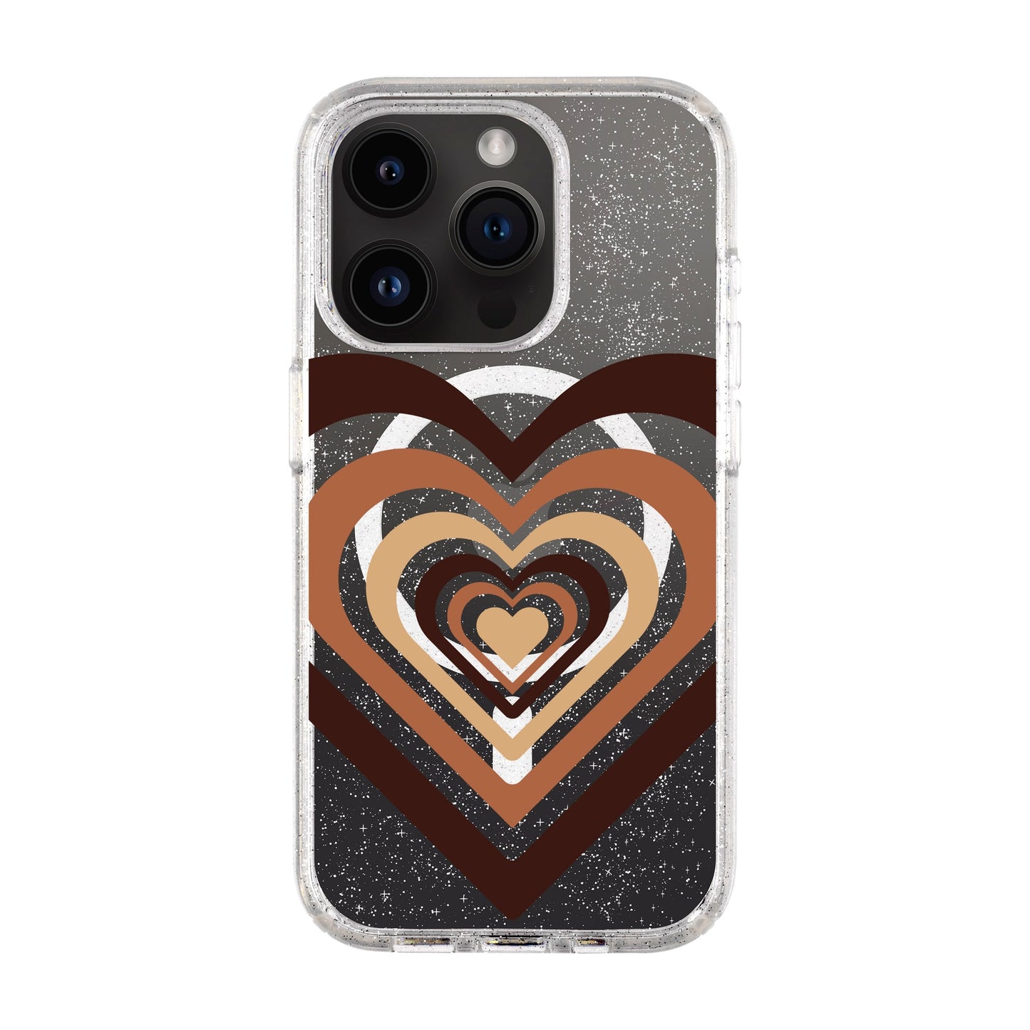 HEART-iPhone 14 Pro Shiny Kılıf MagSafe Özellikli
