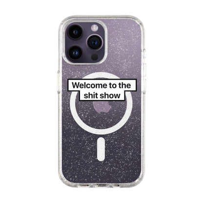 WELCOME-iPhone 14 Pro Max Shiny Kılıf MagSafe Özellikli