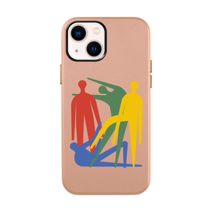 MANBOS-iPhone 14 Leather Kılıf