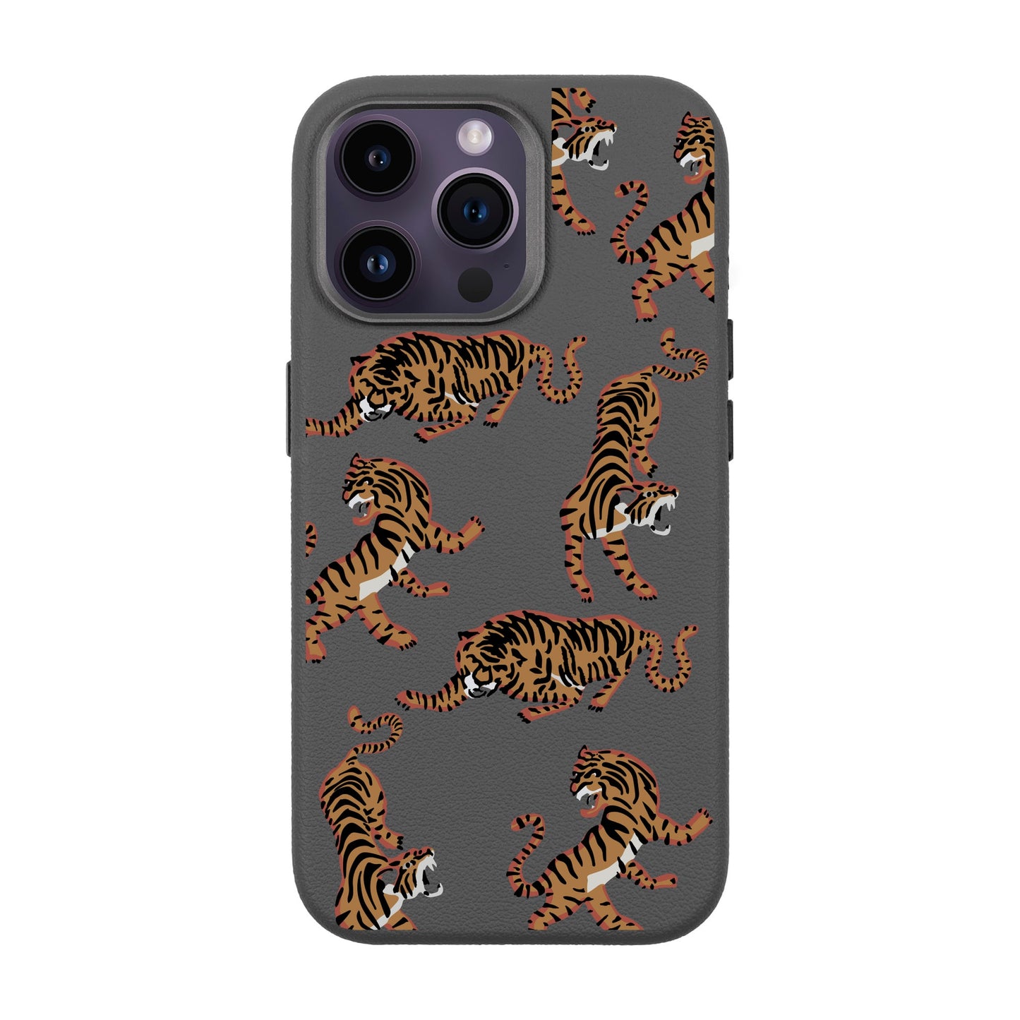 TIGER-iPhone 14 Pro Max Leather Premium Kılıf MagSafe Özellikli