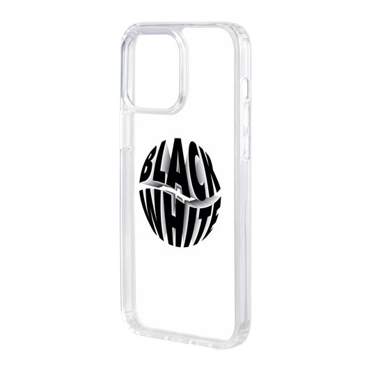 BLACK WHITE-iPhone 15 Pro Max Solid Kılıf