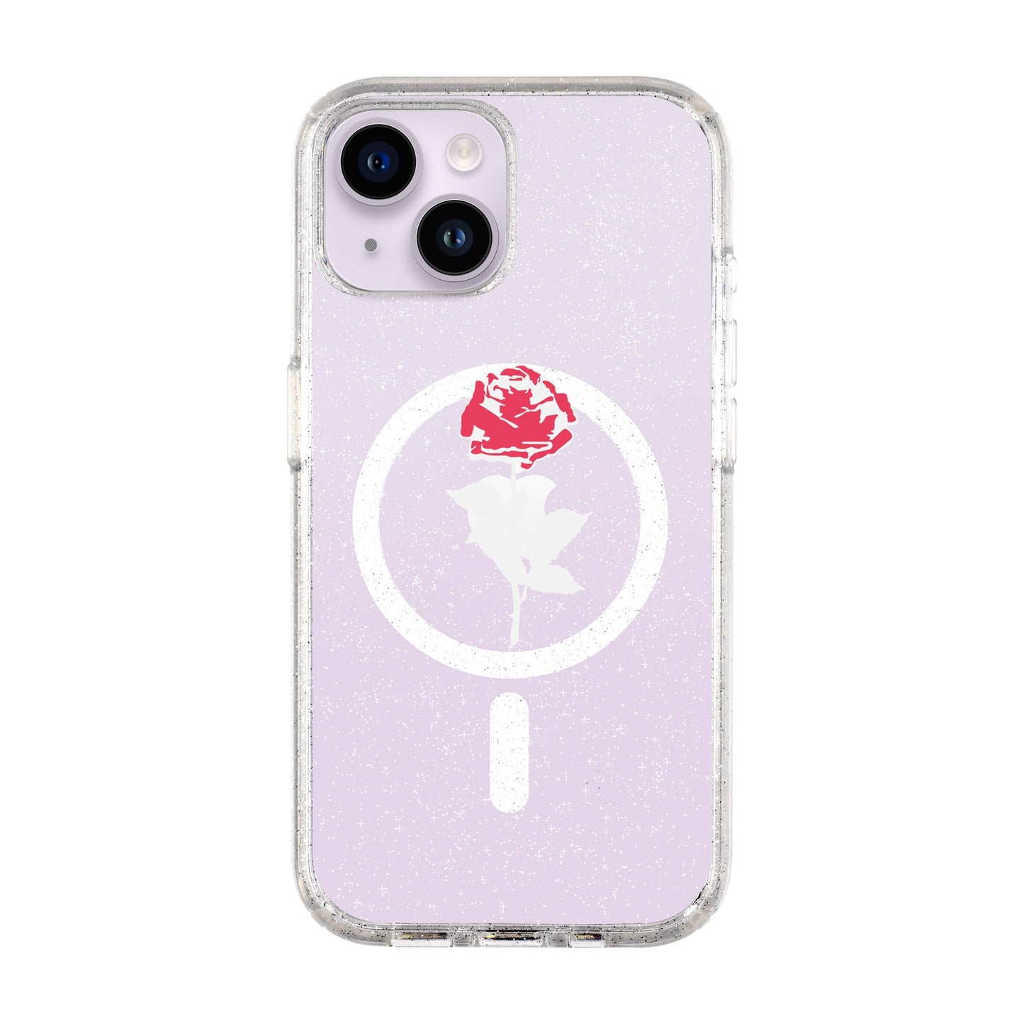 NATUREL ROSE-iPhone 14 Shiny Kılıf MagSafe Özellikli