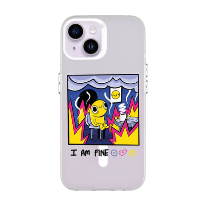 I AM FINE-iPhone 14 Hold Kılıf MagSafe Özellikli