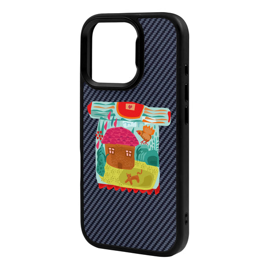 SİHİRLİ KAZAK-iPhone 16 Pro Max Plaid Kılıf MagSafe Özellikli