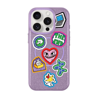 TŌTEN STICKERZ-Radiant Kılıf MagSafe Özellikli - iPhone 15 Pro