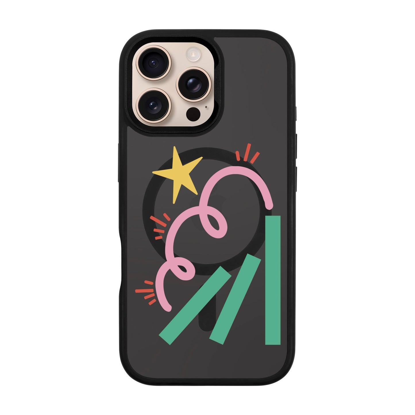 DOMINO-iPhone 16 Pro Max Rise Kılıf MagSafe Özellikli