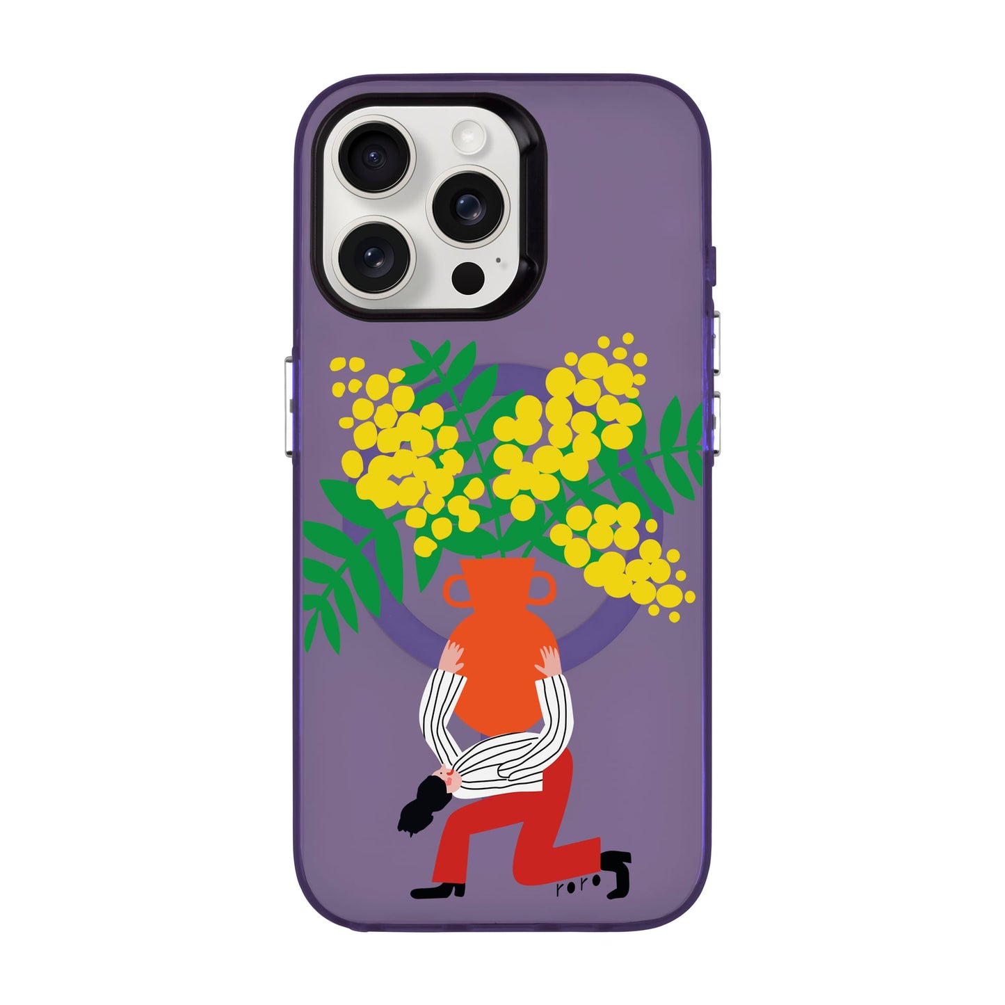 VASE-iPhone 15 Pro Max Hold Kılıf MagSafe Özellikli
